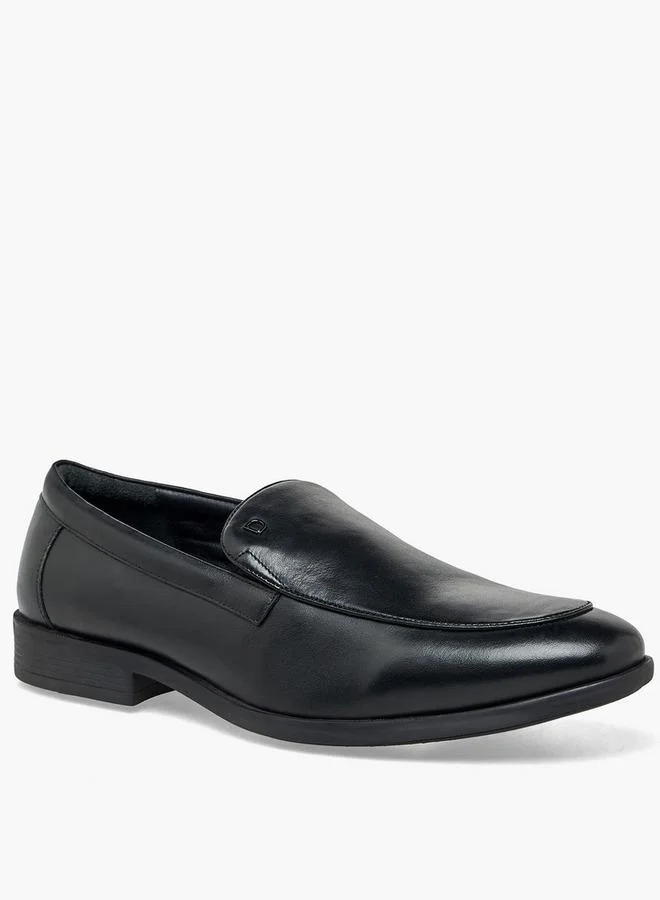Duchini Men Leather Slip-On Loafers