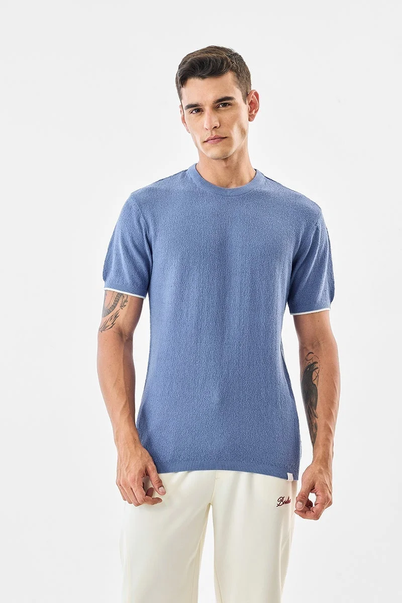 SNITCH Core Lab 100% Cotton Regular Fit T-Shirt