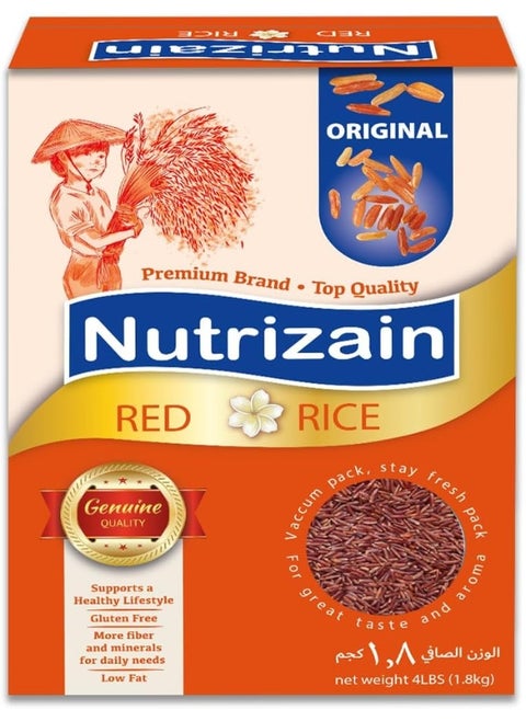 Nutrizain Red Rice 4lb (1.8kg) Box