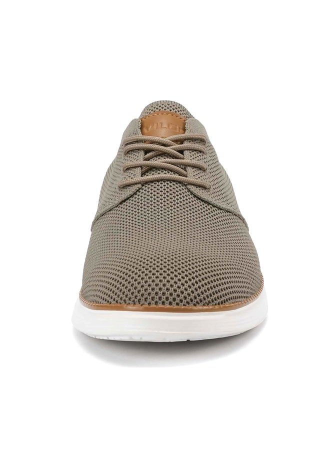 VILOCY Men's Fashion Dress Sneakers Casual Walking Breeze Shoes Business Oxfords Comfortable Breathable Lightweight Tennis Zapatos para Hombre, Khaki, 9 - Image 5