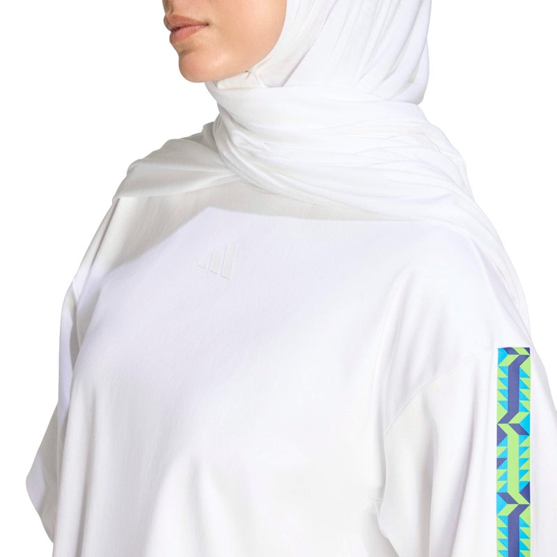 adidas Soft Lux Loose Tee - Image 3