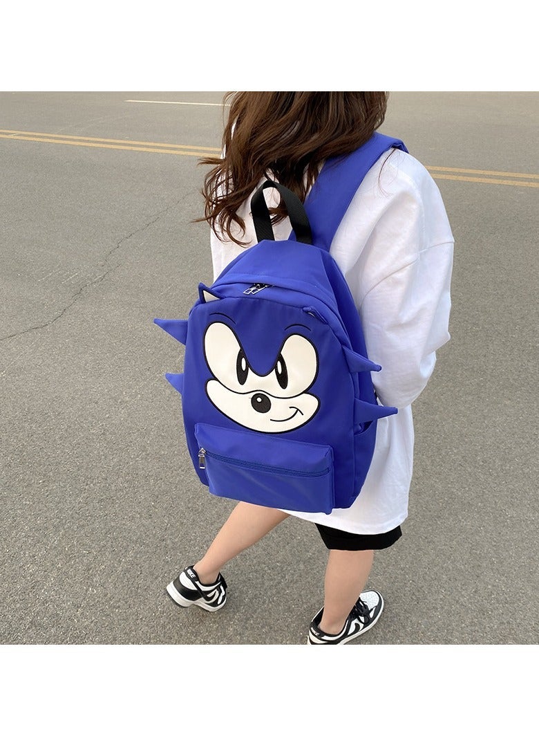 Sonic Cartoon Personalized Travel Backpack Men and Women Large Capacity Backpack High School College Student Backpack 43*30*14CM Nylon Model - Image 3