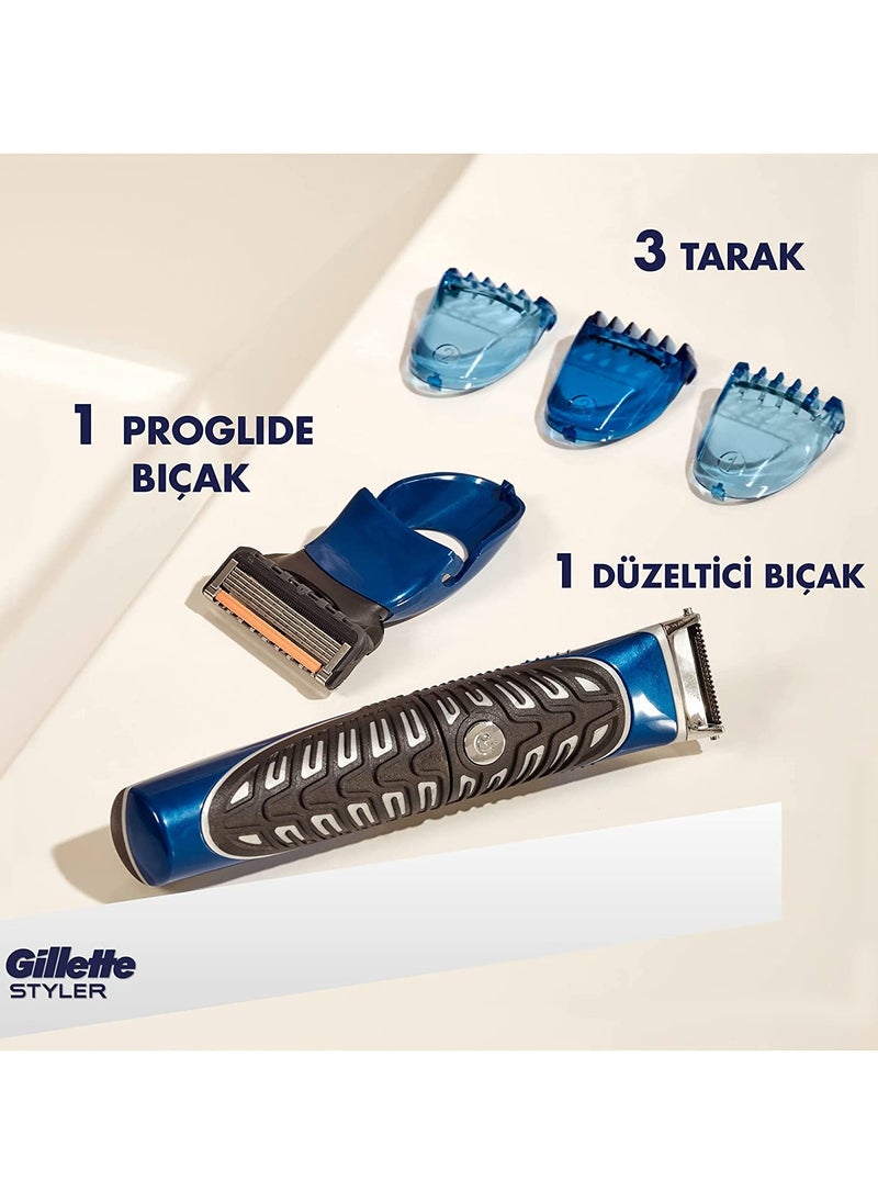 Fusion Proglide Styler  Beard Trimmer And Power Razor 1 Count