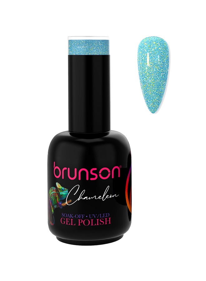 brunson Chameleon Gel Nail Polish 18ml Gel Nails with Glossy Shine Finish, Long-Lasting Soak off UV Gel Polish for Nail Art French Manicure Pedicure. Salon Quality Chip Resistant Gel Extension Acrylic Nails - Image 1