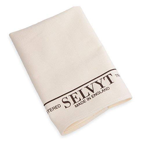 Selvyt Polishing Cloth 25cm x 25cm, Adults, Unisex, 111111, Beige, Cotton, Washable