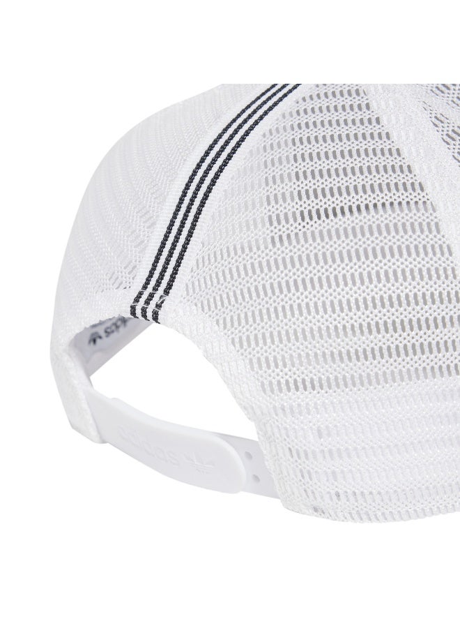 adidas Originals Adicolor Classic Curved Foam Trucker Headwear - Image 3