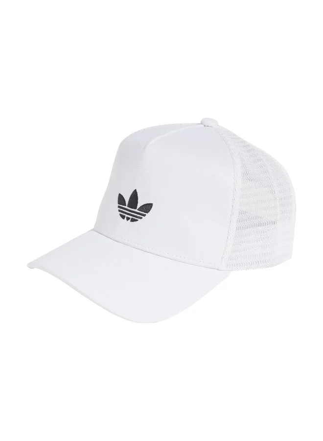 Adidas Adidas Curved Trucker U White Originals  For Unisex