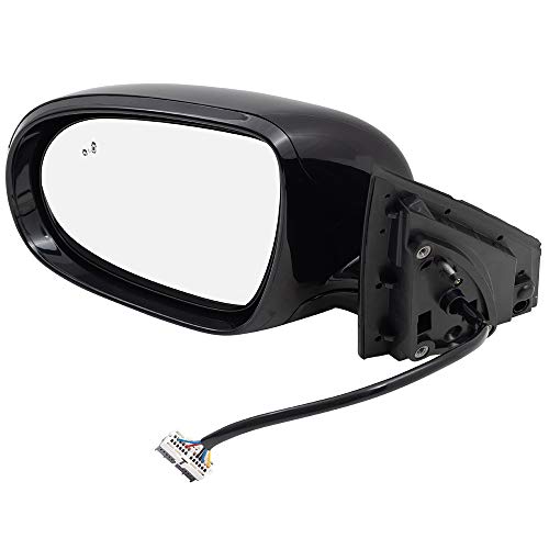 Brock Replacement Side View Mirror Compatible with 2016-2018 Sorento Driver Replacement Power Heated Signal Blind Spot Detection fits 87610C6220 87610 C6220 - Image 2