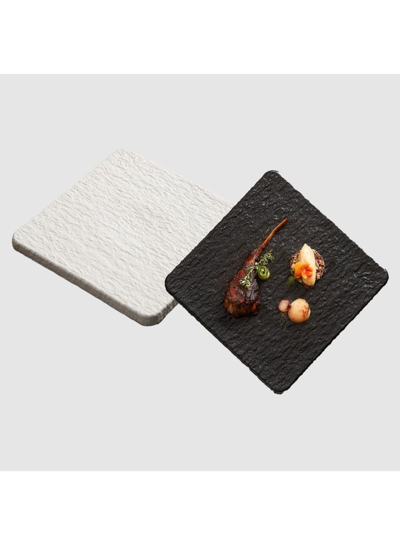 Porcelain Mocha Dish Square 2 Colors