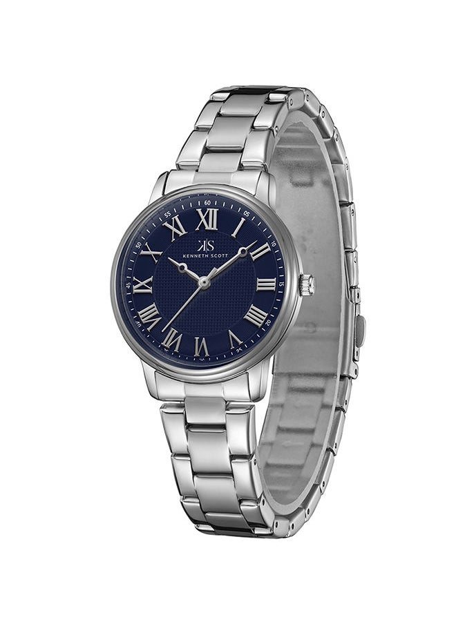 KENNETH SCOTT - Stainless Steel Analog Wrist Watch K22529-SBSN - Image 1