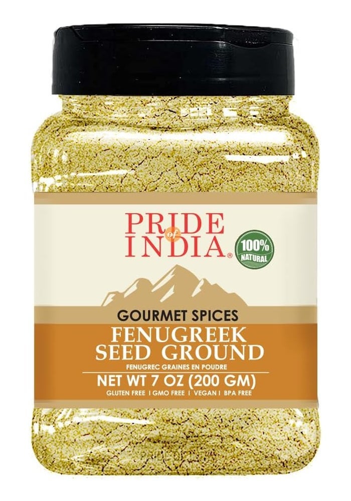 Pride of India Fenugreek Seed Ground - Gourmet Spice - Image 1