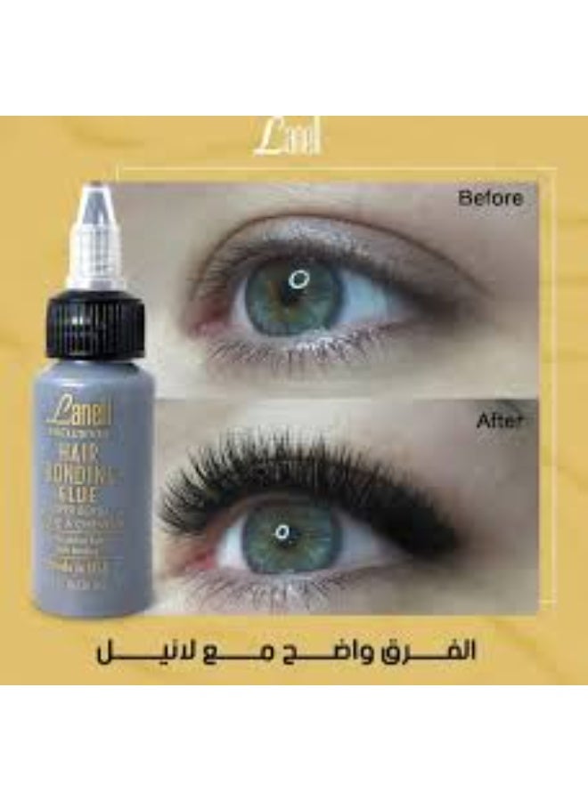 لاصق رموش وشعر، غراء  عالي الجودة، عبوة واحدة، 30 مل - Image 2