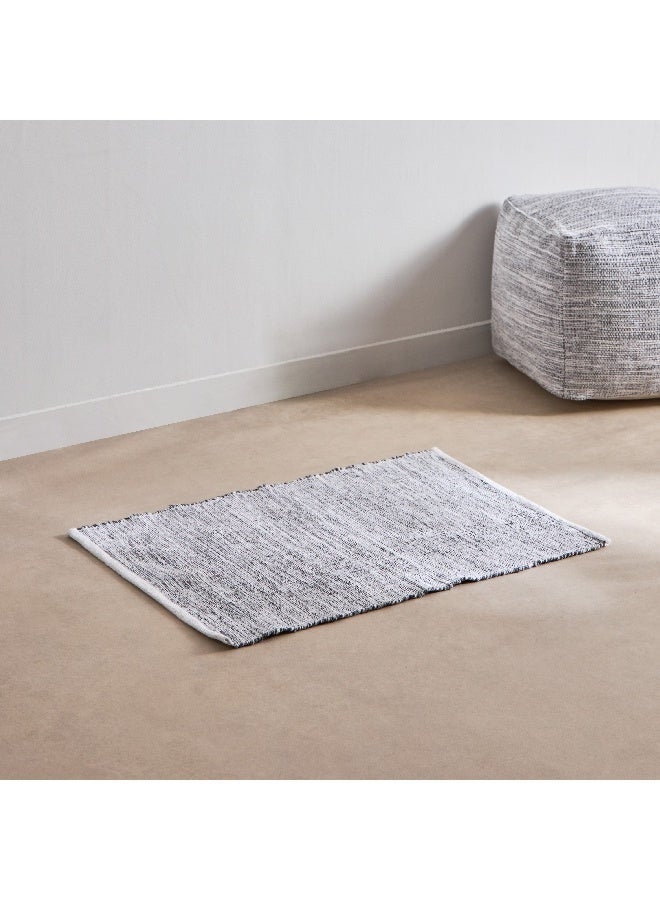 Home Box Madison Handmade Cotton Dhurrie 60 x 90 cm  - Image 1