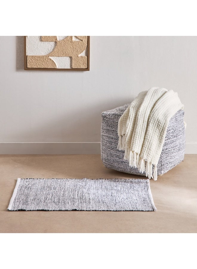 Home Box Madison Handmade Cotton Dhurrie 60 x 90 cm  - Image 4