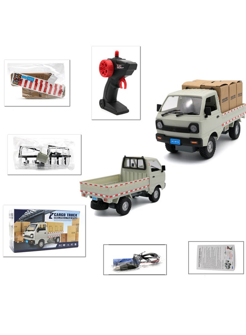 1:16 Remote Control Simulation Truck RC Box Truck Model Children's Toy  - Image 3