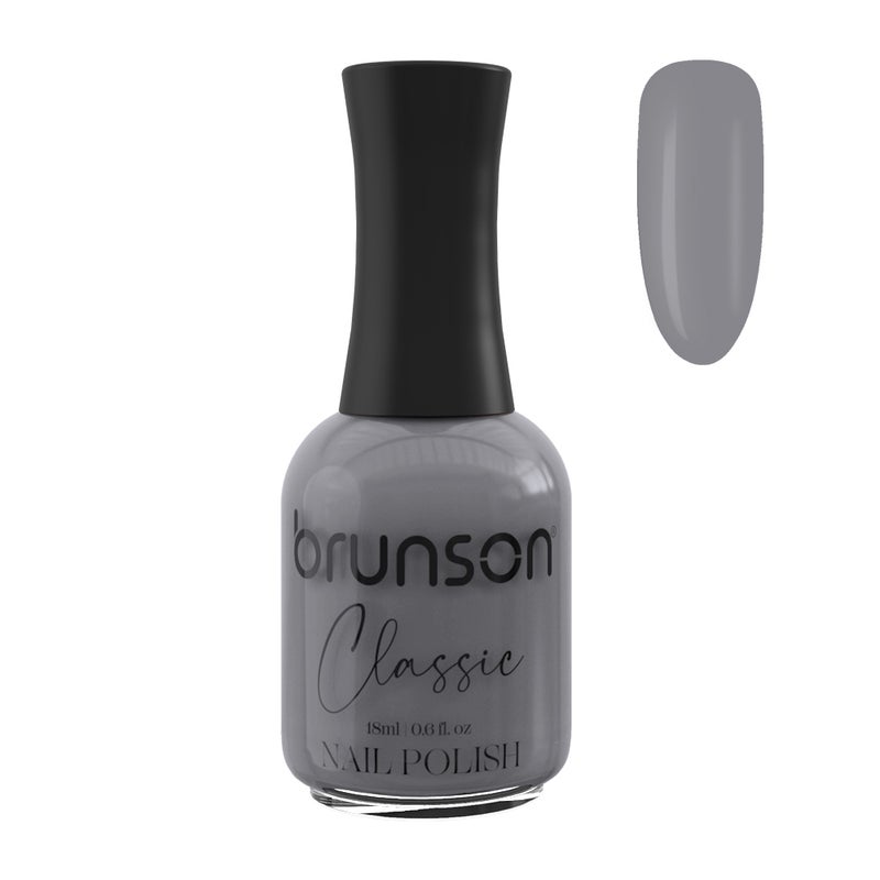 brunson Classic Nail Polish 4 in 1 Solar Gel Effect Fast Air Dry Nail Colors with Nail Hardener Long Lasting Chip Resistant Vegan Organic Hema Free Colors for Manicure Pedicure