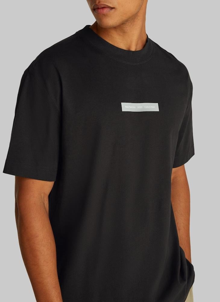Calvin Klein Jeans Logo Crew Neck T-Shirt  - Image 3
