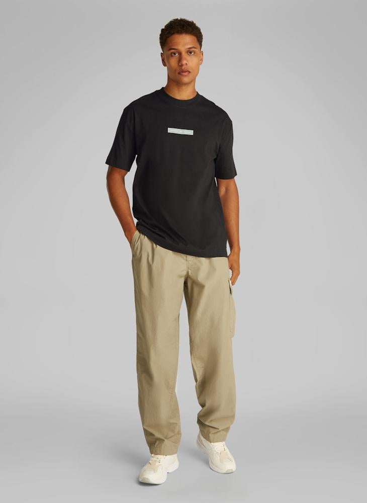 Calvin Klein Jeans Logo Crew Neck T-Shirt  - Image 4