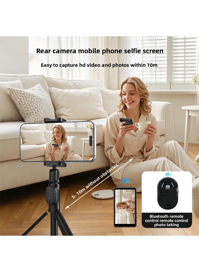 Wireless Magnetic Phone Screen Mirroring Outdoor Bluetooth Selfie Display, Real-Time Rear Camera Monitor, WiFi Projection, One-Click Rotation, Brightness Adjustment, Lightweight Portable Mobile Same Screen Device(White) - Image 3