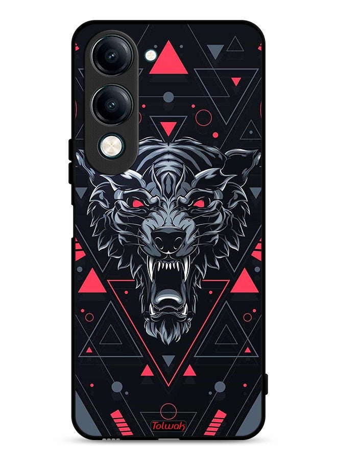Tolwak vivo Y29s Protective Case Cover Scrolling Wolf - Image 1