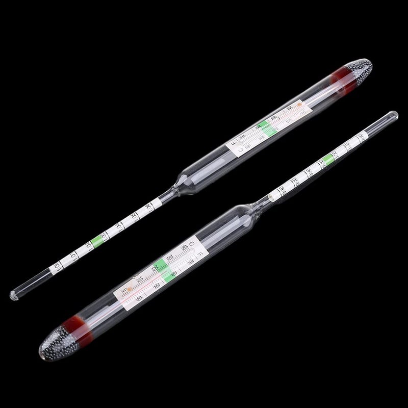Aquariums Glass Floating Hydrometer with Thermometers 1.000-1.060 for Saltwater Marine FishTanks 7.87in Length Aquariums Light Thermometers Supplies - Image 5