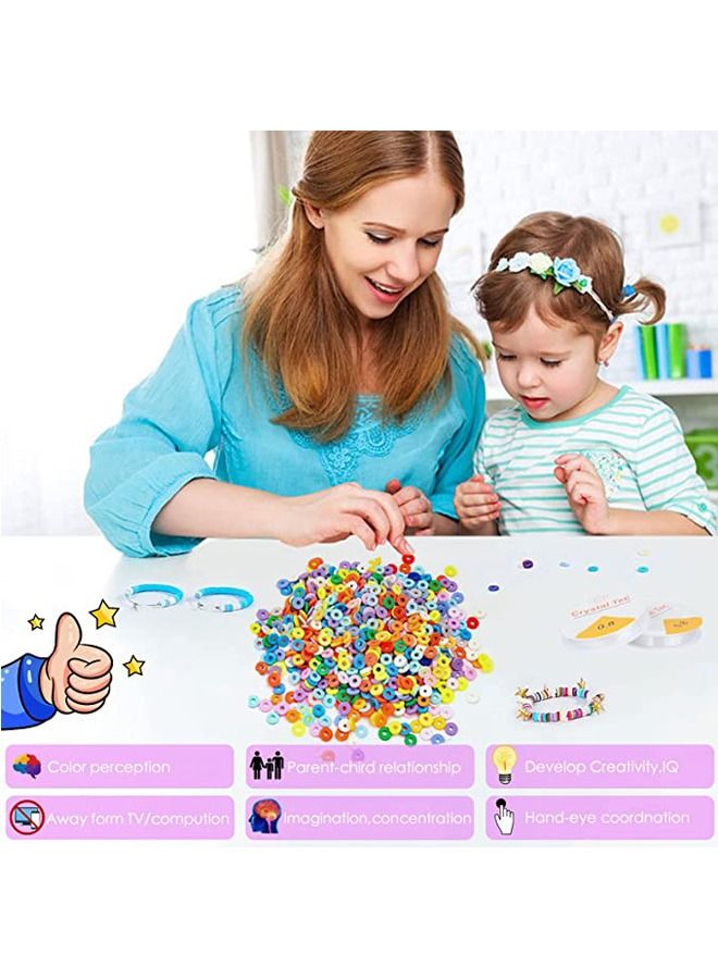 4080-Pieces Set of Colourful Bracelet Bead With Accessories