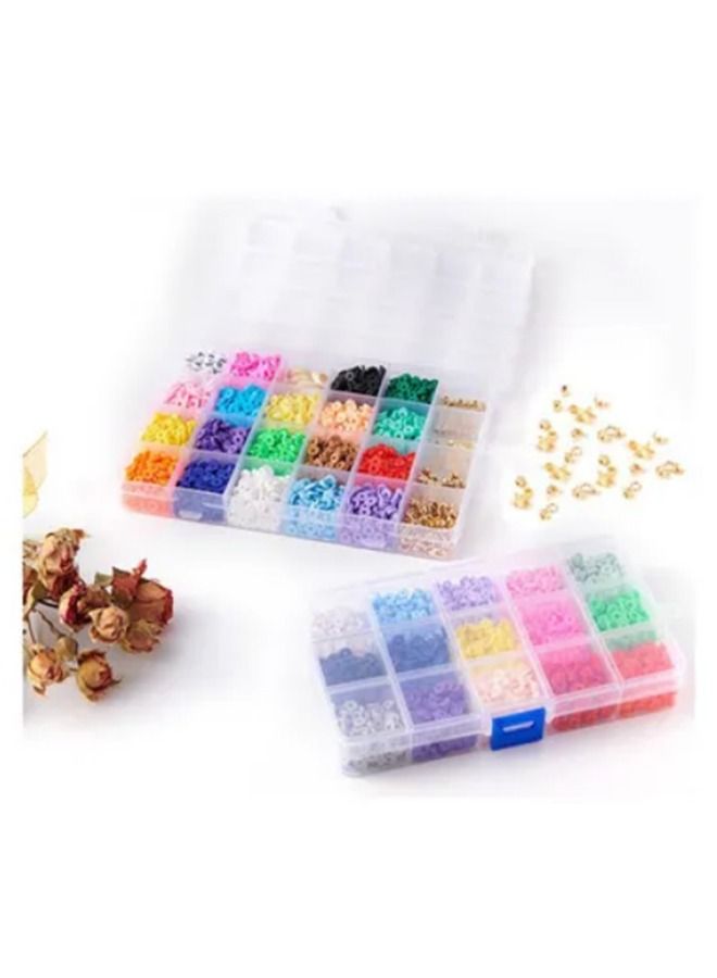 4080-Pieces Set of Colourful Bracelet Bead With Accessories