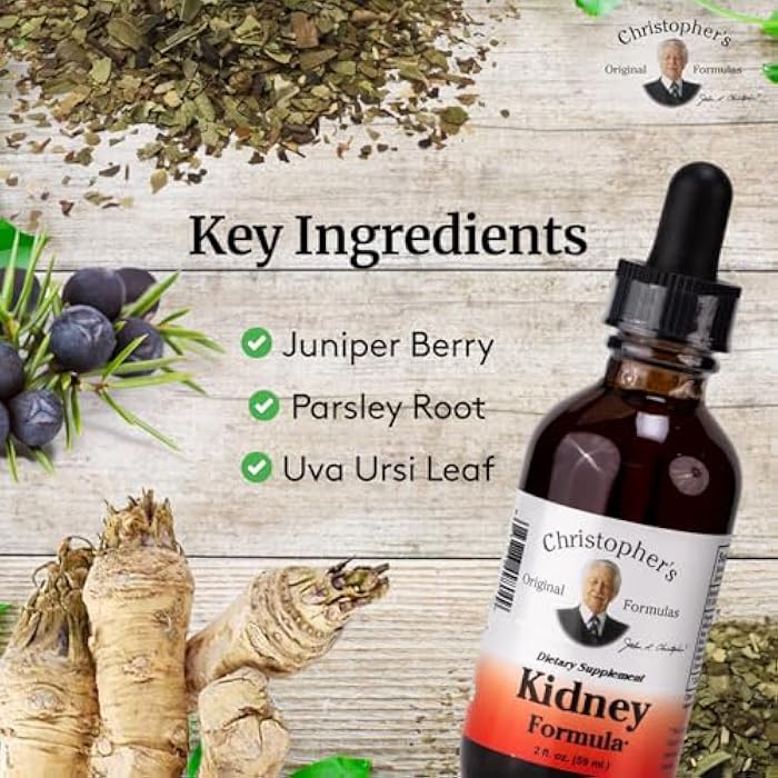 Christopher's Original Formulas Kidney Extract, Herbal Support with Ginger Root, Goldenseal & Juniper Berry, 2 oz Liquid - Image 3