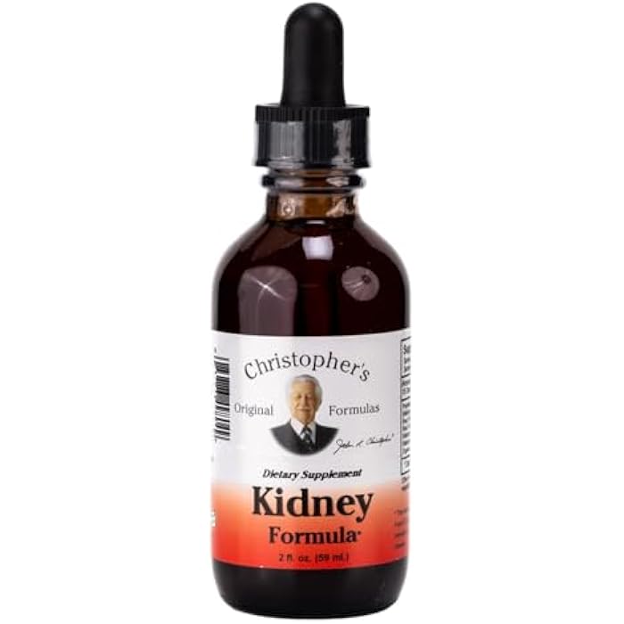Christopher's Original Formulas Kidney Extract, Herbal Support with Ginger Root, Goldenseal & Juniper Berry, 2 oz Liquid - Image 1