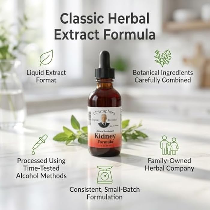 Christopher's Original Formulas Kidney Extract, Herbal Support with Ginger Root, Goldenseal & Juniper Berry, 2 oz Liquid - Image 5