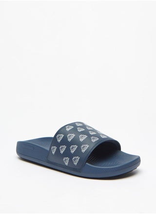 Mens Logo Print Slip On Slide Slippers - pzsku/Z0A3D89AB70BC48784B6EZ/45/_/1734616933/21d5d8cd-0101-4103-a295-22229e1e4470