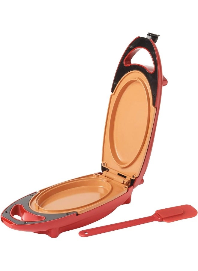 Red Copper 5-Minute Chef - Non-Stick Omelette Pan - Image 1