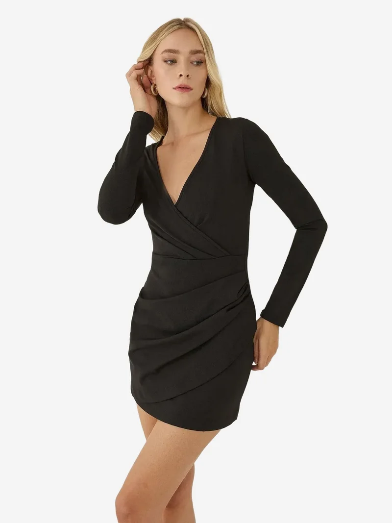 HICCUP Double Breasted Mini Dress