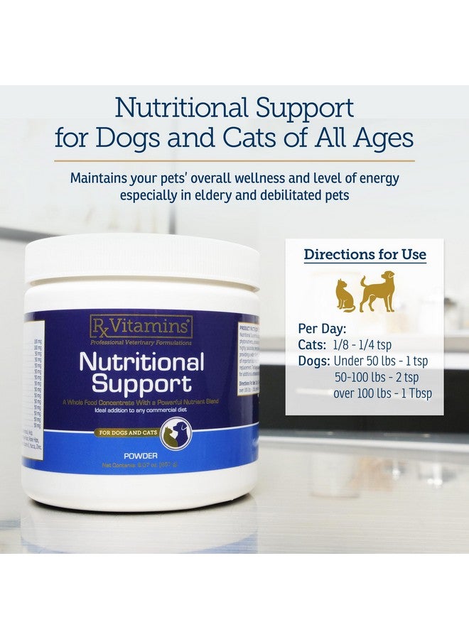 Rx Vitamins Nutritional Support - A Combination of Essential Vitamins, Minerals, & Other Beneficial Compounds for Dogs and Cats - 9.07oz - Image 5