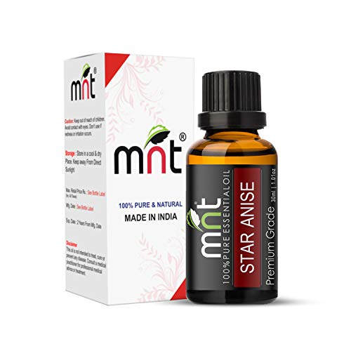 MNT Star Anise Essential Oil 100% Pure, Natural & Undiluted Therapeutic Grade oil for Skin, Body Massage, Pain Relief and Aromatherapy (30ML) - Image 5