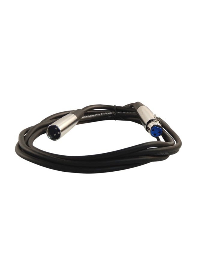 Your Cable Store 10 Foot XLR 3 Pin Male/Female Microphone Cable - Image 1