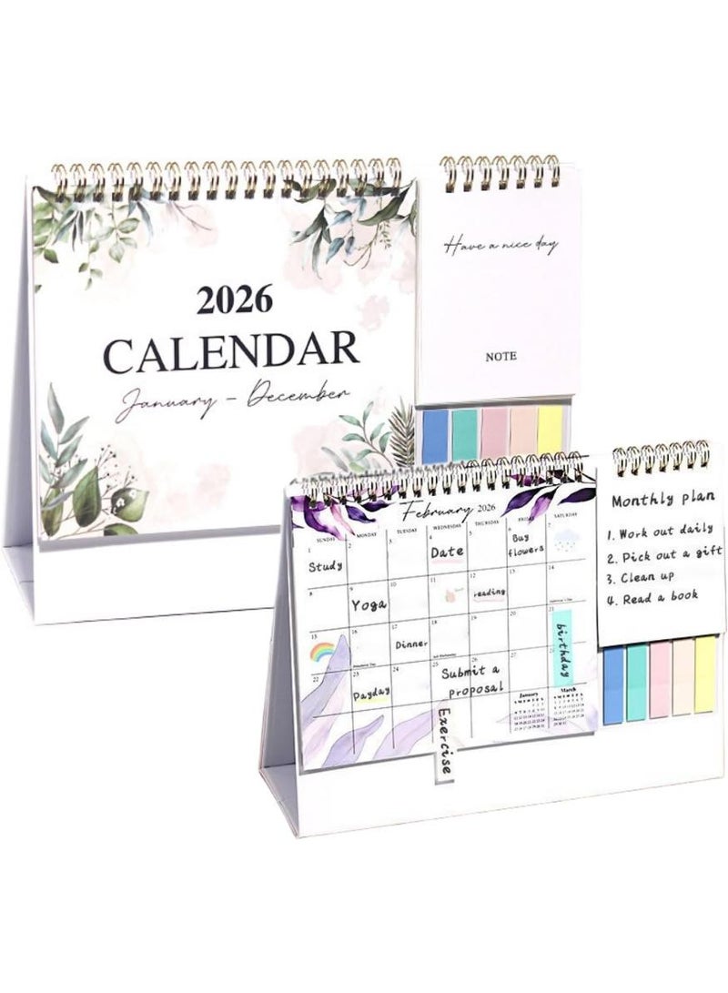phomemo Wall Calendar 2026 Monthly with Corner Protectors To-do List and Notes, Monthly Planner New Year Hanging English Calendar Large Monthly Calendar for Home Office (Desk Calendar) - Image 1