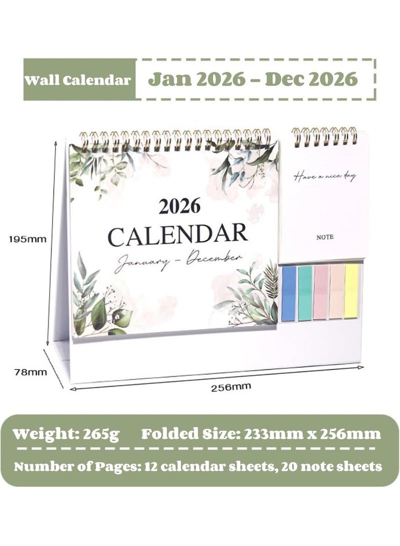 phomemo Wall Calendar 2026 Monthly with Corner Protectors To-do List and Notes, Monthly Planner New Year Hanging English Calendar Large Monthly Calendar for Home Office (Desk Calendar) - Image 4