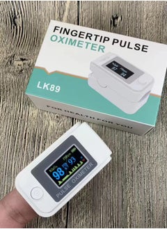 Generic Pulse Oximeter LK89 Finger Clip Type Pulse Oximeter for Measuring Pulse and Oxygen Saturation (SpO₂) Heart Rate (Pulse) and Perfusion Index (PI) (White)  - Image 5