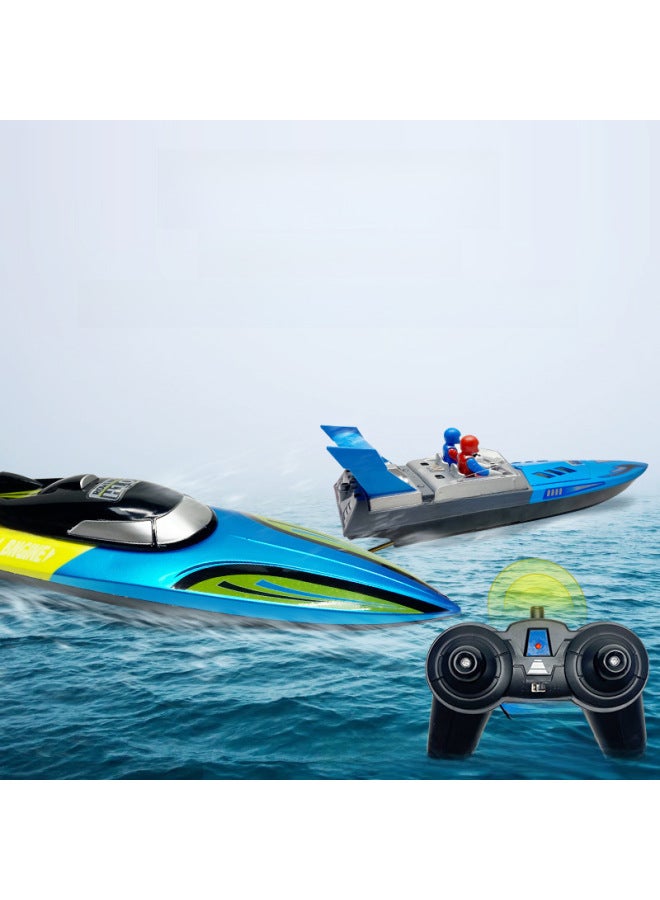 2.4 جرام قارب كهربائي لاسلكي للتحكم عن بعد عالي السرعة لعبة مائية صغيرة نموذج إبحار قارب تجديف تنافسي - اللون: H10 قارب تحكم عن بعد (مع بطارية ليثيوم) - المواصفات: قطعة واحدة مع بطارية 3.7 فولت - Image 3