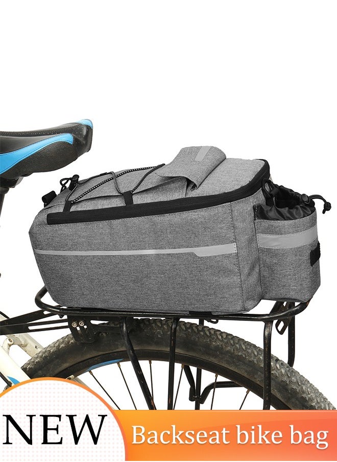 New Bike Bag pannier Bag Waterproof Bike Rear Rack Storage Bag Durable Large Capacity Cycling Trunk Storage Sack Rear Frame Multifunctional Bicycle Pannier Carrier Trunk Pan bag  - Image 1