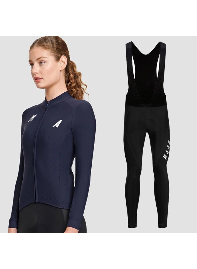KUYING GR New Summer Outdoor Sunscreen Moisture Absorption Quick Drying Bicycle Women's Cycling Clothing Set  - Image 1