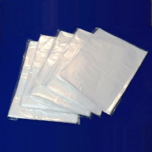 FREDDO Ldpe Bags Large-20 X 30 Inches Virgin Plastic Thick Grade Polyethylene Bag|Multipurpose For Packing And Storing Pouches|Transparent|Pack Of 20, Twist-Tite - Image 1