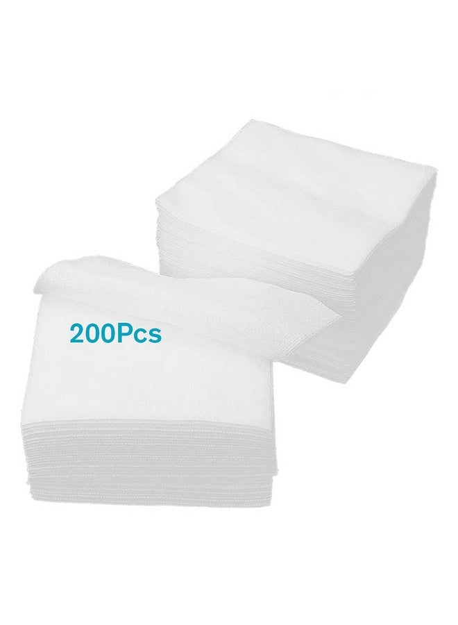 Tegelrying Disposable Esthetic Wipe4X 4Nonwoven 200 Count Facial Cleansing Soft Salon And Spa Essentialslintfree For Makeup Removal - Image 1