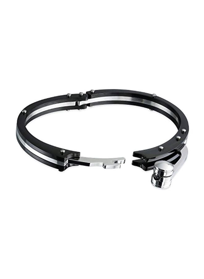 بلينج جولري سوار من الإستانلس ستيل مطلي بالفضة - Image 3