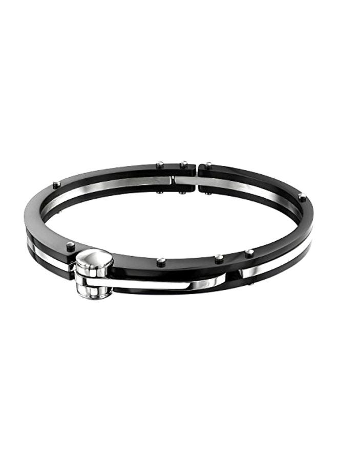 بلينج جولري سوار من الإستانلس ستيل مطلي بالفضة - Image 1