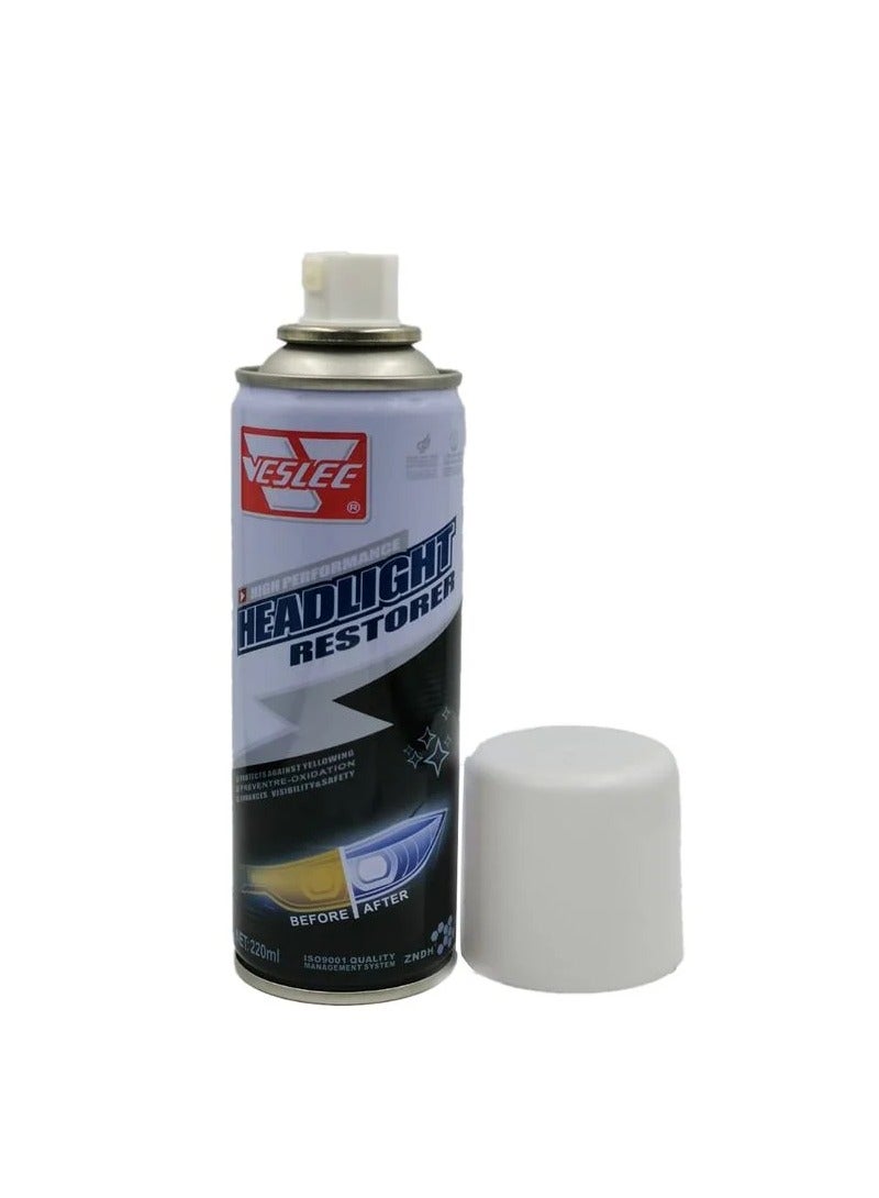 VESLEE High Performance Head Light Restorer Advanced Yellowing Protection 220ml - Image 3