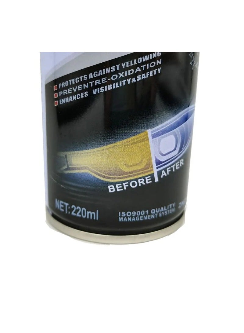 VESLEE High Performance Head Light Restorer Advanced Yellowing Protection 220ml - Image 4