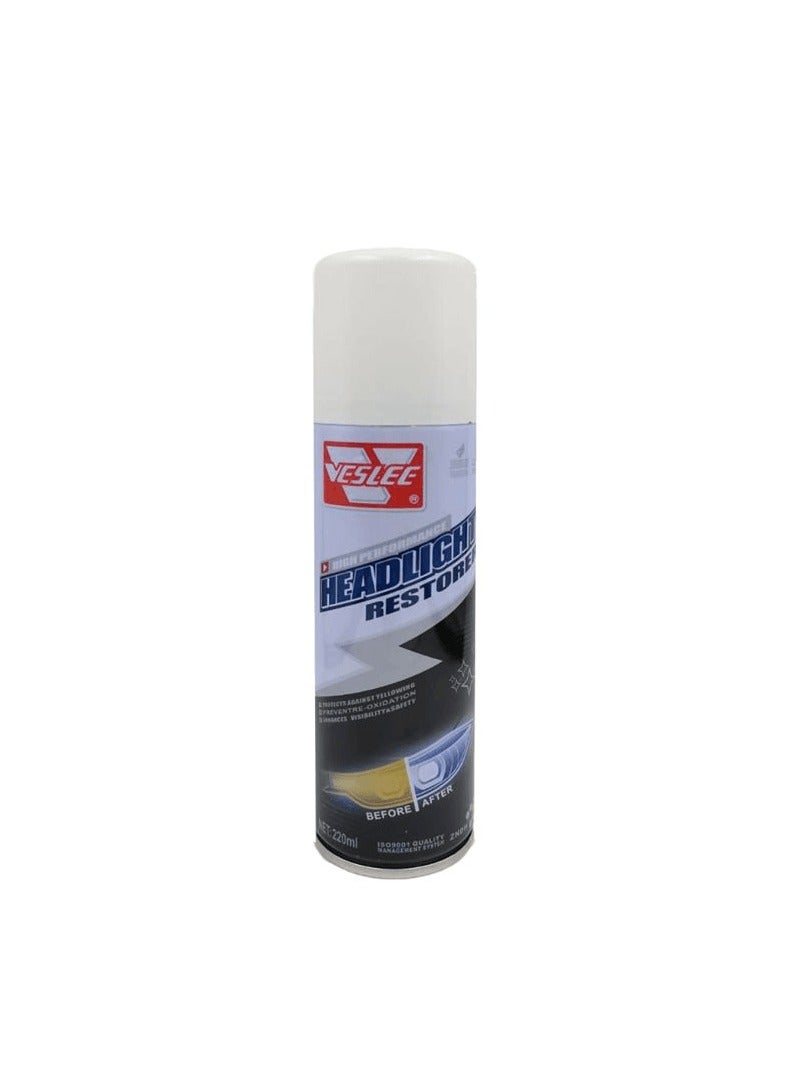 VESLEE High Performance Head Light Restorer Advanced Yellowing Protection 220ml - Image 2