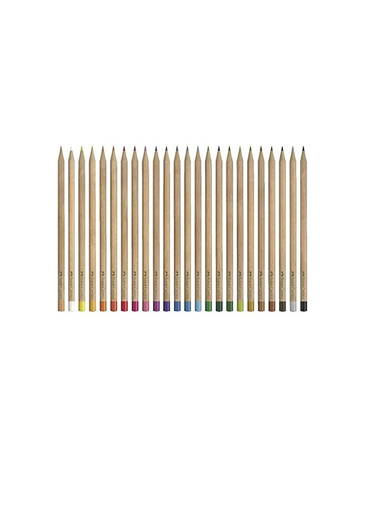 FABER-CASTELL - Faber-Castell Naturals Colour Pencils 24 Colour - Image 1
